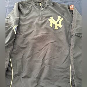 Men’s Majestic Yankees 2008 All Star Game pullover windbreaker size med